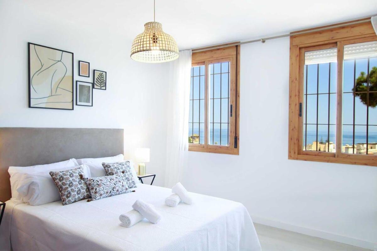Impresionantes Vistas Al Mar En Torremolinos Leilighet Eksteriør bilde